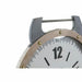 Wall Clock DKD Home Decor Natural MDF White Iron (52 x 5 x 60 cm) - Декорация и Осветление<<<Дом