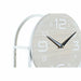 Wall Clock DKD Home Decor Natural Metal MDF White (25,5 x 11,5 x 71 cm) - Декорация и Осветление<<<Дом