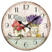 WALL CLOCK FLORAL F34 CM. MIX - Часовници<<<Декорации<<<Мебели и интериор<<<Praktiker