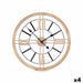 Wall Clock Gift Decor Black Wood Metal MDF Wood 60 x 60 x 4,5 cm (4 Units) - Декорация и Осветление<<<Дом
