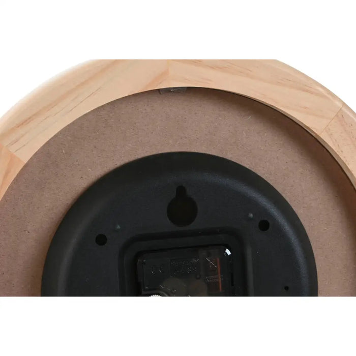 Wall Clock Home ESPRIT Beige Natural Wood 30 x 5 x 30 cm (2 Units) - Декорация и Осветление<<<Дом