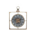 Wall Clock Home ESPRIT Black Golden Crystal Iron 60 x 9 x 80 cm - Декорация и Осветление<<<Дом