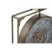 Wall Clock Home ESPRIT Black Golden Crystal Iron 60 x 9 x 80 cm - Декорация и Осветление<<<Дом