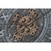 Wall Clock Home ESPRIT Black Golden Crystal Iron 60 x 9 x 80 cm - Декорация и Осветление<<<Дом