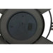 Wall Clock Home ESPRIT Black Natural Metal Rattan 100 x 9 x 100 cm - Декорация и Осветление<<<Дом