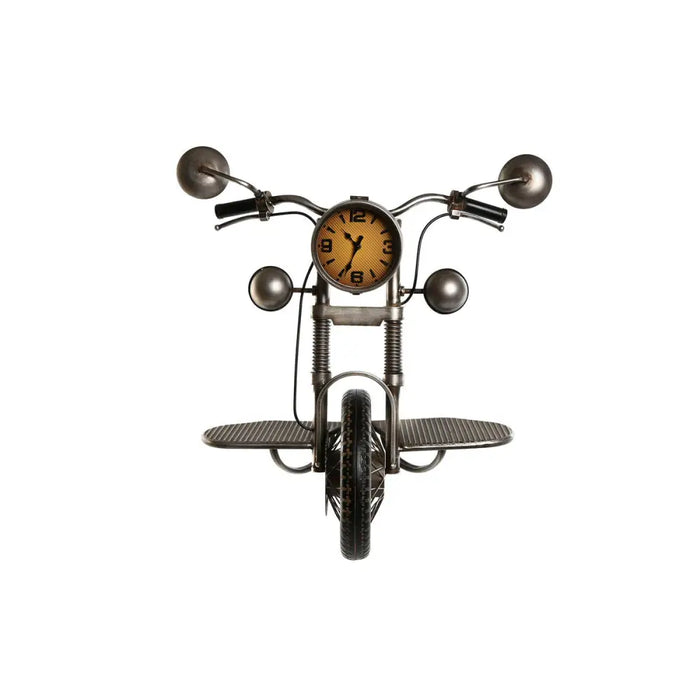 Wall Clock Home ESPRIT Black Silver Metal 60 x 30 x 78 cm - Декорация и Осветление<<<Дом Градина<<<BigBuy&&&Стенни