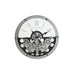 Wall Clock Home ESPRIT Black Silver Metal Crystal Gears 52 x 8,5 x 52 cm - Декорация и Осветление<<<Дом