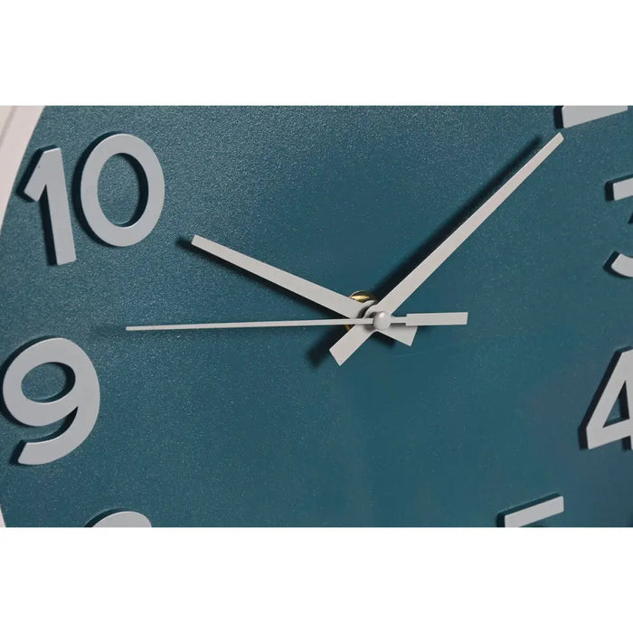 Wall Clock Home ESPRIT Blue White Pink Mustard PVC 30 x 4 x 30 cm (3 Units) - Стенни часовници и будилници<<<Декорация