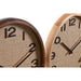 Wall Clock Home ESPRIT Brown Natural Wood Rattan 40 x 5 x 40 cm (2 Units) - Декорация и Осветление<<<Дом