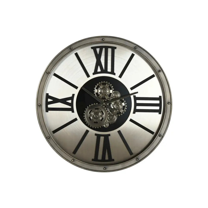 Wall Clock Home ESPRIT Champagne Metal Crystal 80 x 10 x 80 cm - Декорация и Осветление<<<Дом Градина<<<BigBuy&&&Стенни