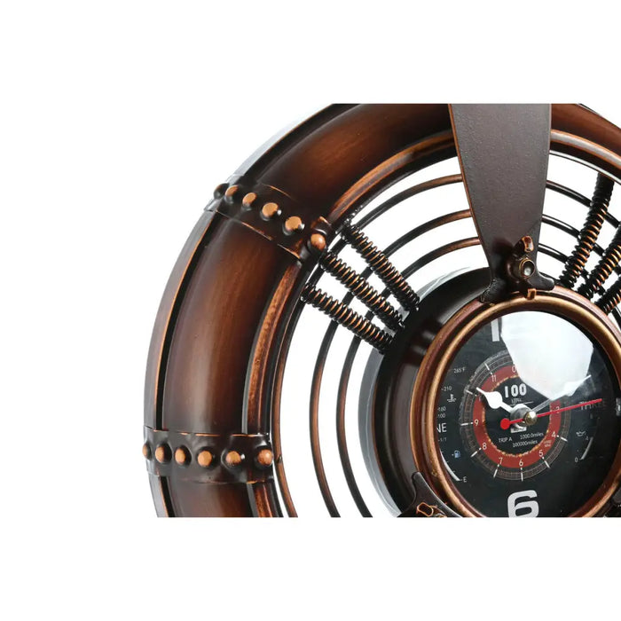 Wall Clock Home ESPRIT Copper PVC Metal Helices 75,5 x 8 x 75 cm - Декорация и Осветление<<<Дом