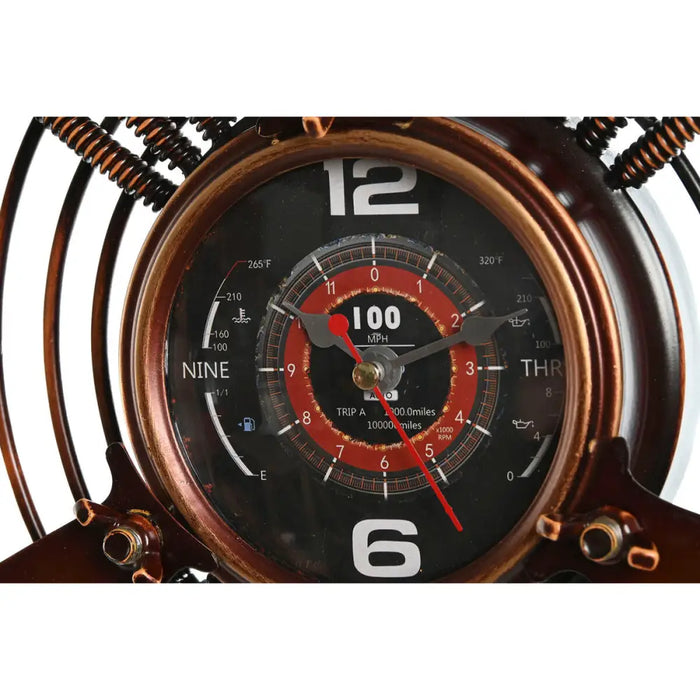 Wall Clock Home ESPRIT Copper PVC Metal Helices 75,5 x 8 x 75 cm - Декорация и Осветление<<<Дом