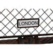 Wall Clock Home ESPRIT Dark grey polypropylene Iron 93 x 5 x 42 cm - Декорация и Осветление<<<Дом