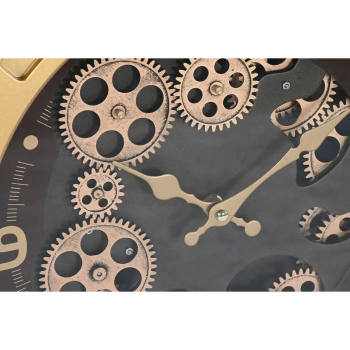 Wall Clock Home ESPRIT Golden Iron - Декорация и Осветление<<<Дом Градина<<<BigBuy&&&Стенни часовници и