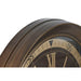 Wall Clock Home ESPRIT Golden Maroon Crystal Iron Glam 100 x 14 x 100 cm - Декорация и Осветление<<<Дом
