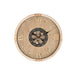 Wall Clock Home ESPRIT Golden Natural Crystal Cottage 63,5 X 8 X 63,5 CM - Декорация и Осветление<<<Дом