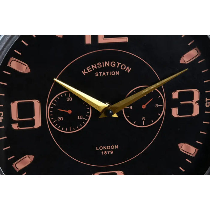Wall Clock Home ESPRIT Golden Silver Metal Aeroplane Vintage 50 x 10,5 x 49,5 cm - Декорация и Осветление<<<Дом
