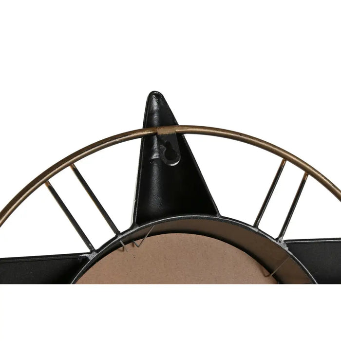 Wall Clock Home ESPRIT Golden Silver Metal Aeroplane Vintage 77,5 x 15 x 46 cm - Декорация и Осветление<<<Дом