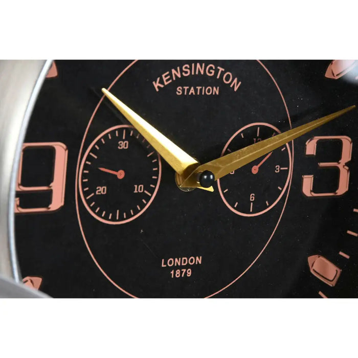 Wall Clock Home ESPRIT Golden Silver Metal Aeroplane Vintage 77,5 x 15 x 46 cm - Декорация и Осветление<<<Дом