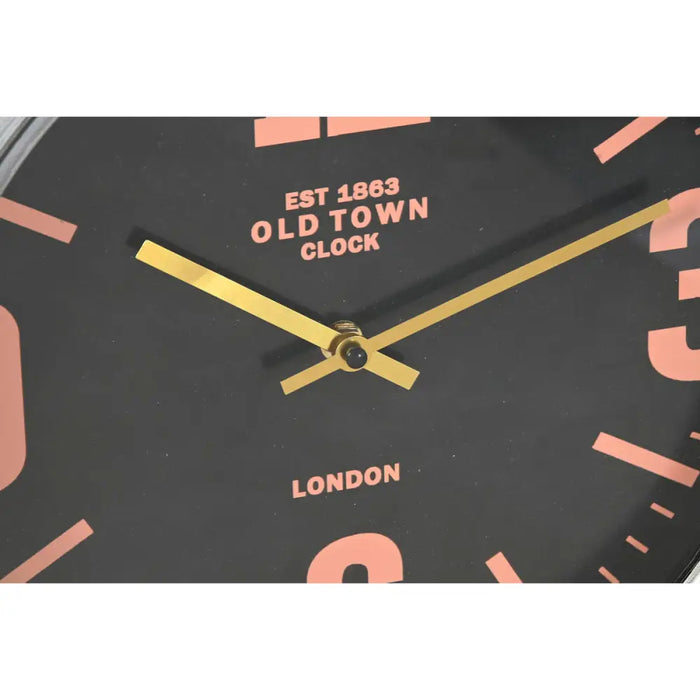 Wall Clock Home ESPRIT Golden Silver Metal Aeroplane Vintage 87 x 17 x 52,5 cm - Декорация и Осветление<<<Дом