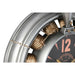Wall Clock Home ESPRIT Golden Silver PVC Metal Helices Vintage 133 x 24 x 120 cm - Декорация и Осветление<<<Дом