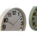 Wall Clock Home ESPRIT Green Grey PVC Urban 30 x 4 x 30 cm (2 Units) - Декорация и Осветление<<<Дом