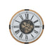 Wall Clock Home ESPRIT Silver Natural Metal Crystal 80 X 8,5 X 80 cm - Декорация и Осветление<<<Дом