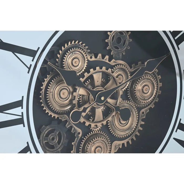 Wall Clock Home ESPRIT Silver Natural Metal Crystal 80 X 8,5 X 80 cm - Декорация и Осветление<<<Дом
