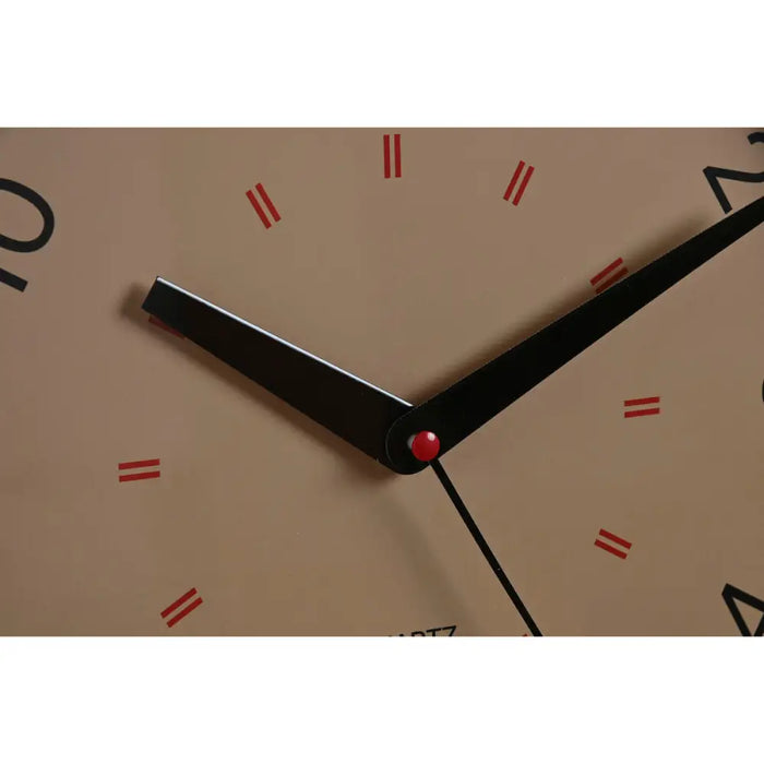 Wall Clock Home ESPRIT White Beige Grey PVC 30 x 4 x 30 cm (3 Units) - Декорация и Осветление<<<Дом