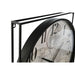 Wall Clock Home ESPRIT White Black Metal MDF Wood 62 x 6 x 65 cm (2 Units) - Декорация и Осветление<<<Дом