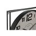 Wall Clock Home ESPRIT White Black Metal MDF Wood 62 x 6 x 65 cm (2 Units) - Декорация и Осветление<<<Дом