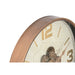 Wall Clock Home ESPRIT White Golden Metal Crystal Scandi 60 x 8 x 60 cm - Декорация и Осветление<<<Дом