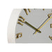 Wall Clock Home ESPRIT White Golden Silver PVC 30 x 4 x 30 cm (2 Units) - Декорация и Осветление<<<Дом