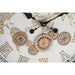 Wall Clock Home ESPRIT White Natural Crystal Vintage 63,5 X 8 X 63,5 CM - Декорация и Осветление<<<Дом