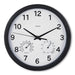Wall clock ’Malta’ diameter 25 cm silent Thermometer / Hygrometer - Часовници<<<Продукти за дома<<<ValiAPI