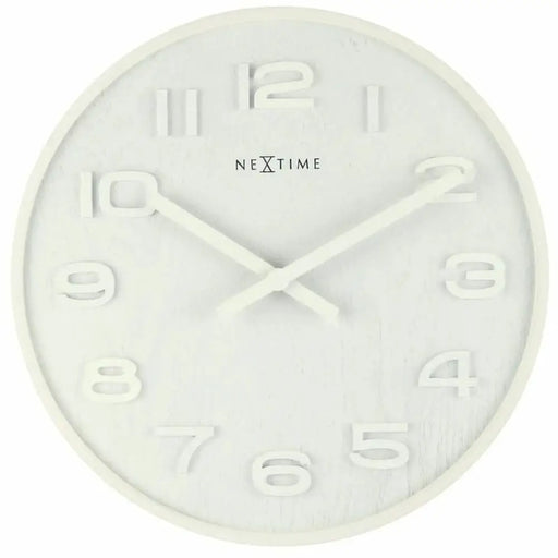 Wall Clock Nextime 3096WI 35 cm - Декорация и Осветление<<<Дом Градина<<<BigBuy&&&Стенни часовници и