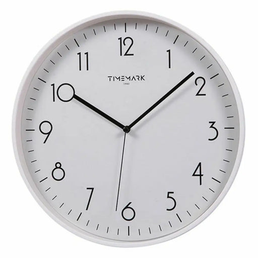Wall Clock Timemark White (30 x 30 cm) - Стенни часовници и будилници<<<Декорация и Осветление<<<Дом Градина<<<BigBuy