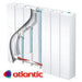 Wall convector ATLANTIC Accessio Digital 1000 W - Конвектори<<<Уреди за отопление<<<Климатизация/Отопление<<<TechnoMix