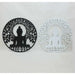 Wall Decoration DKD Home Decor 98 x 1 x 98 cm 100 x 1 x 100 cm Black Buddha White Oriental (2 Units) - Декорация и