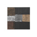 Wall Decoration DKD Home Decor Black Golden Glamour Modern MDF Wood (91 x 3 x 91 cm) - Декорация и Осветление<<<Дом
