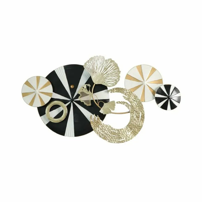 Wall Decoration DKD Home Decor Black Golden Metal Modern (91 x 8,3 x 49,5 cm) - Декорация и Осветление<<<Дом