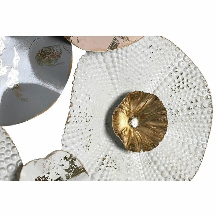 Wall Decoration DKD Home Decor Grey Metal White (80 x 7 x 80 cm) - Декорация и Осветление<<<Дом