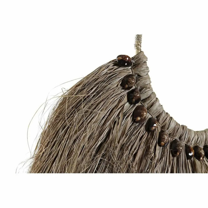 Wall Decoration DKD Home Decor Natural Shells Fibre (75 x 3 x 62 cm) - Декорация и Осветление<<<Дом