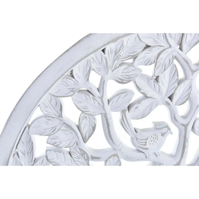Wall Decoration DKD Home Decor Tree MDF White (80 x 2 x 80 cm) - Декорация и Осветление<<<Дом Градина<<<BigBuy&&&Други