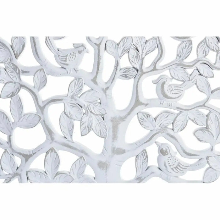 Wall Decoration DKD Home Decor Tree MDF White (80 x 2 x 80 cm) - Декорация и Осветление<<<Дом Градина<<<BigBuy&&&Други