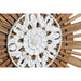 Wall Decoration DKD Home Decor White Brown Natural Urban 70 x 1.5 x 70 cm 70 x 1,5 x 70 cm 73 x 1,5 x 73 cm - Декорация