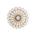 Wall Decoration DKD Home Decor White Brown Natural Urban 70 x 1.5 x 70 cm 70 x 1,5 x 70 cm 73 x 1,5 x 73 cm - Декорация