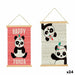Wall Decoration Gift Decor Panda bear 1 x 54 x 33 cm (24 Units) - Декорация и Осветление<<<Дом