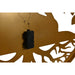 Wall Decoration Home ESPRIT Black Golden Buddha Oriental 100 x 1 x 100 cm (2 Units) - Декорация и Осветление<<<Дом