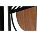 Wall Decoration Home ESPRIT Black Natural Urban 40 x 2 x 60 cm (3 Units) - Декорация и Осветление<<<Дом